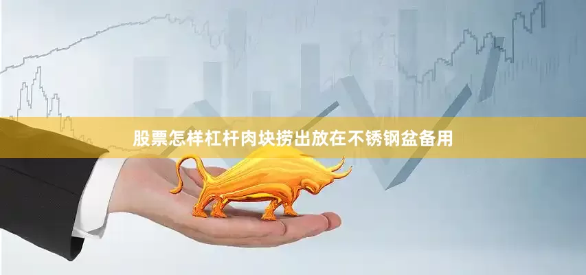 股票怎样杠杆肉块捞出放在不锈钢盆备用